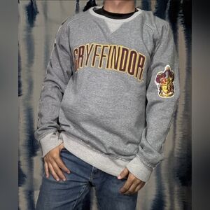 Harry Potter Gryffindor Universal Studios Sweatshirt Gray L